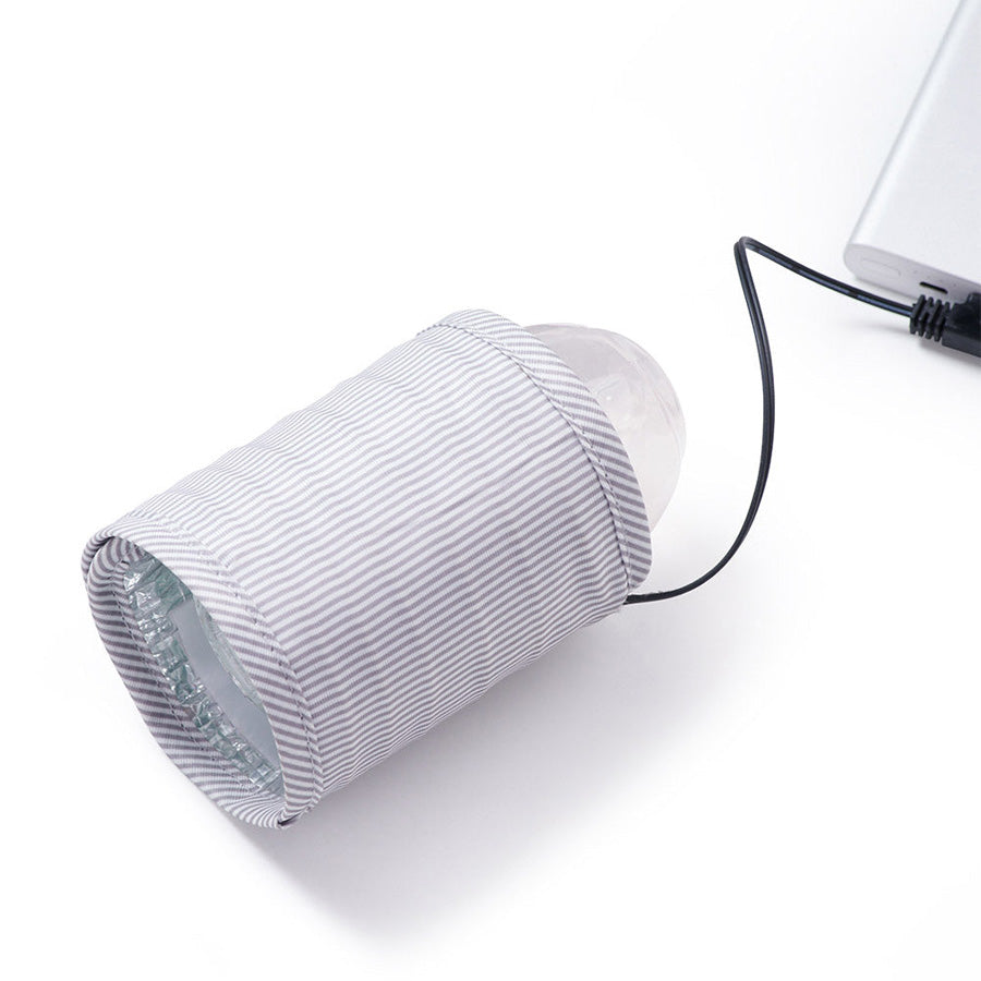 صنفينو - جهاز تسخين رضاعات الحليب USB للسفر (رمادي) | أجهزة تسخين وحفظ حرارة الزجاجات صنفينو - جهاز تسخين رضاعات الحليب USB للسفر (رمادي) | أجهزة تسخين وحفظ حرارة الزجاجات