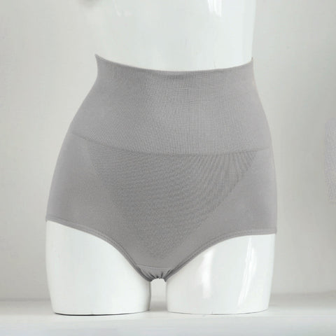 Sunveno High Waist Maternity Belly Support Coton Panties (Grey)