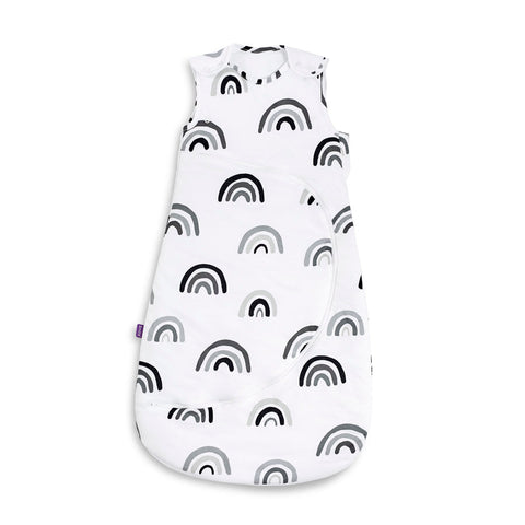 Snuzpouch Sleeping Bag, 1.0 Tog, 0-6M (Mono Rainbow)