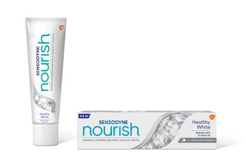 Buy Sensodyne Nourish Healthy White Toothpaste 75 BT Online - Kulud Pharmacy