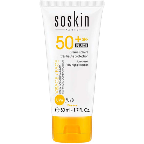 Soskin Spf50+ Sun Cream Fluid 50ML - Kulud Pharmacy