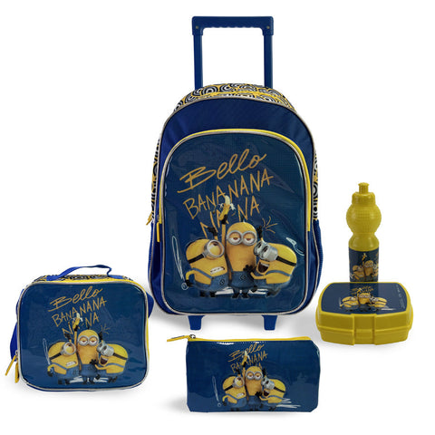 Universal Minions Banana 18" 5-In-1 Trolley Box Set