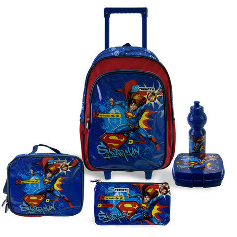 Warner Bros. Superman Super Strength 18" 5-In-1 Trolley Box Set