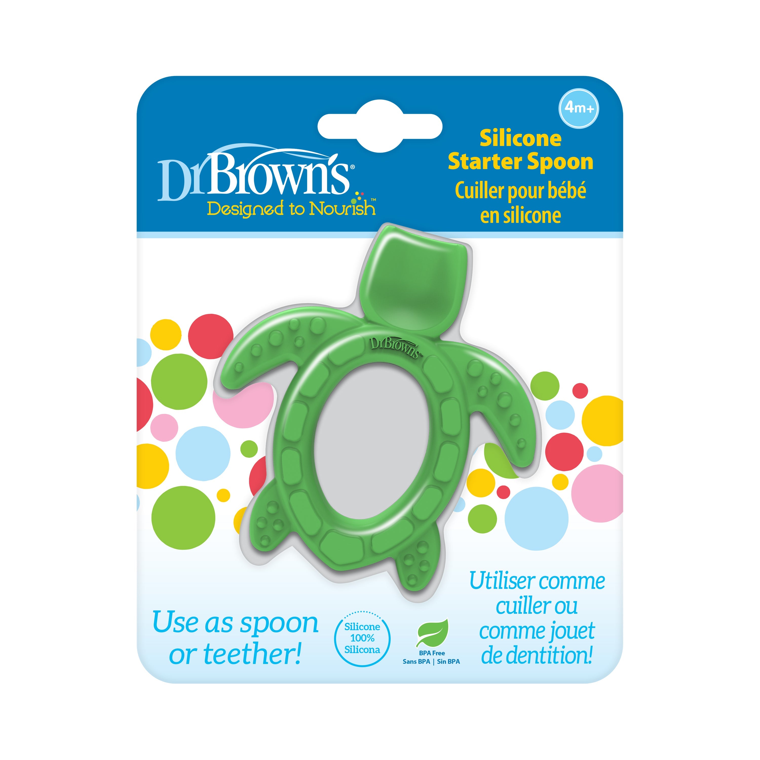 Dr.Browns Silicone Starter Spoon Turtle | Kulud Pharmacy