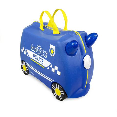 Trunki Ride-On Luggage - Percy The Police Car