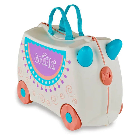 Trunki Ride-On Luggage - Lola The Llama