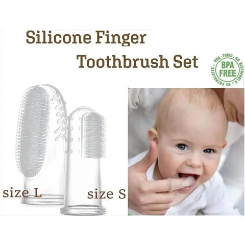 Haakaa - Silicone Finger Brush Set