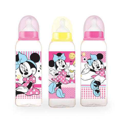 Minnie 11Oz Baby Feeding Bottle 3Pk