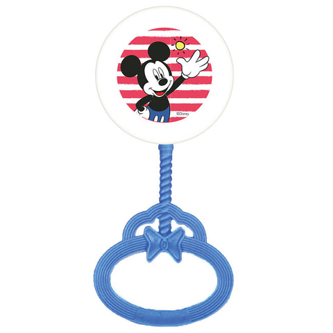 Baby Hand Shaker Rattle Mickey Mouse (Blue)