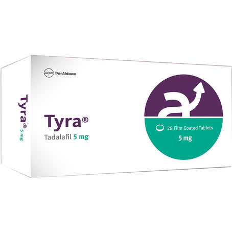 Tyra 5 mg Film Coated Tab 28's