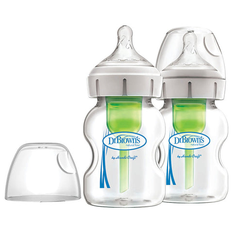 5 Oz/150 Ml Glass W-N Options+ Bottle, 2-Pack