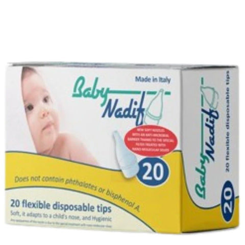 Baby Nadif Disposable Tips Spare 20 PC