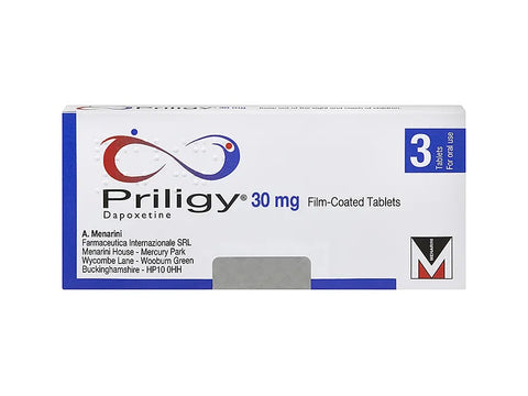 Priligy 30Mg F C Tabs 3'S (Dapoxitine 30Mg)