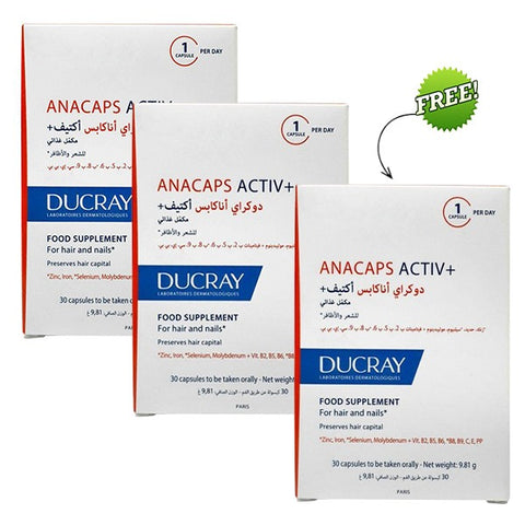 Ducray Anacaps Cap 2+1 Offer 1ST