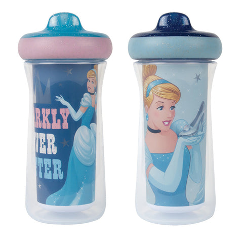 The First Years - Cinderella Insulated 9Oz Sippy Cup (Pack Of 2)