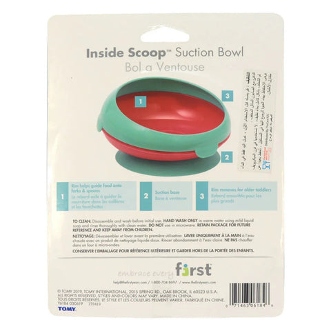 The First Years -Inside Scoop Suction Bowl Pack Of 1 (Blue)