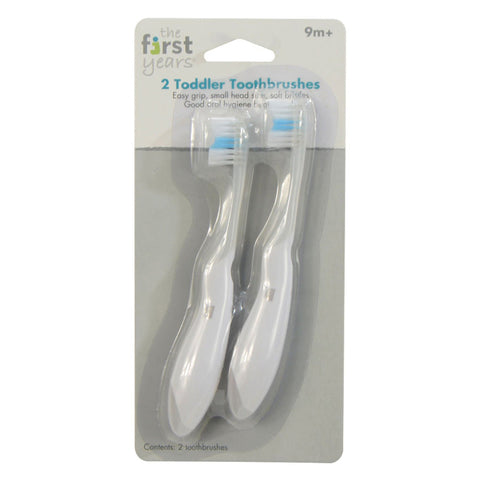 The First Years - Toddler Toothbrush (Pack Of 2)