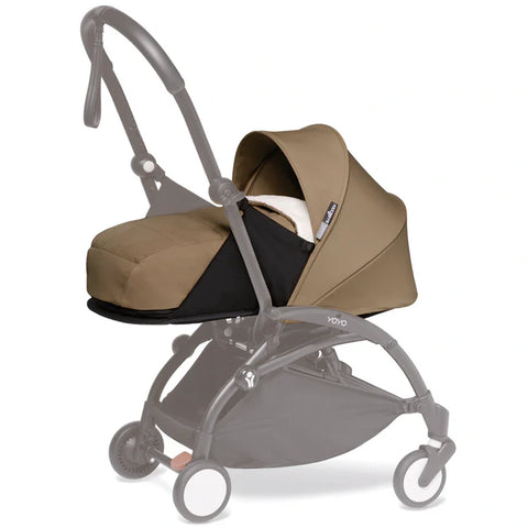 Babyzen YOYO² 6+ Stroller - White Frame with Color Pack 6+ ( Toffee)