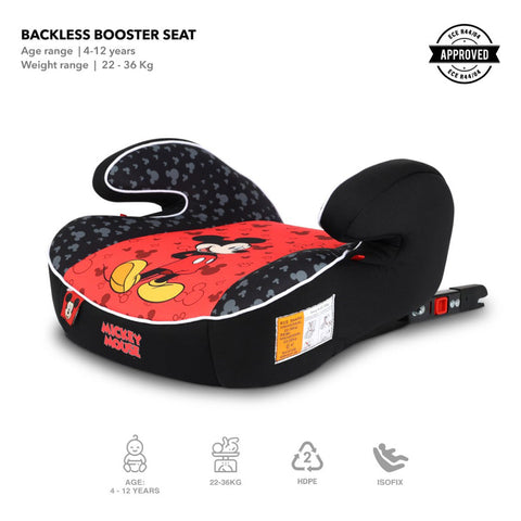 Disney Mickey Mouse Kids Booster Seat (Group 2/3)