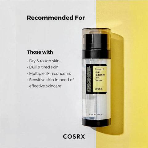 Cosrx Advanced Snail Radiance Dual Essence 80ML