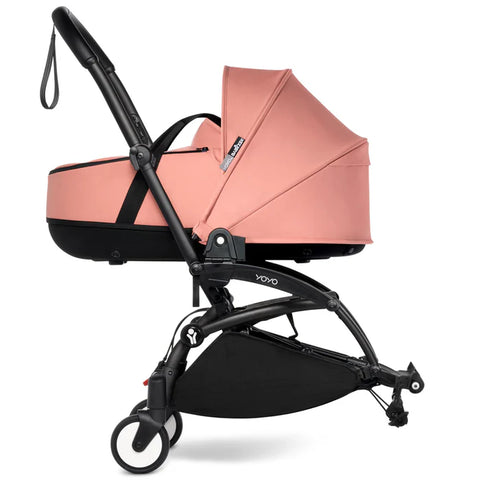 Babyzen Yoyo Connect Stroller - Black Frame With Bassinet (Ginger)