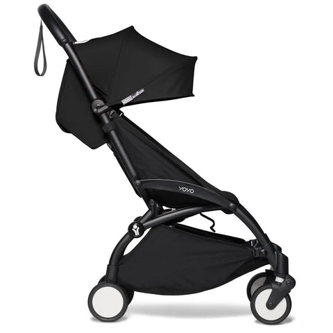 Babyzen YOYO 6+ Stroller - Black Frame with Color Pack 6+ (Black)