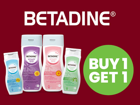 Betadine Intimate Wash - B1G1!