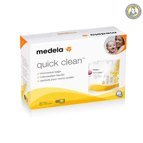 Medela Quick Clean Microwave Bags (5Pcs)