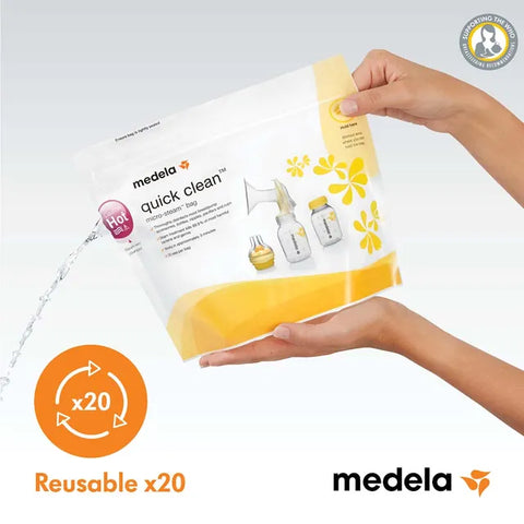 Medela Quick Clean Microwave Bags (5Pcs)