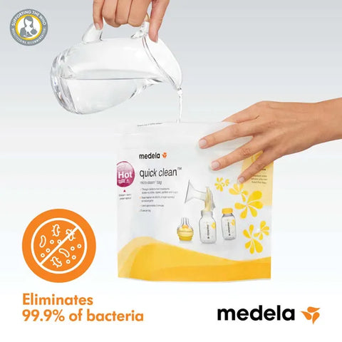 Medela Quick Clean Microwave Bags (5Pcs)