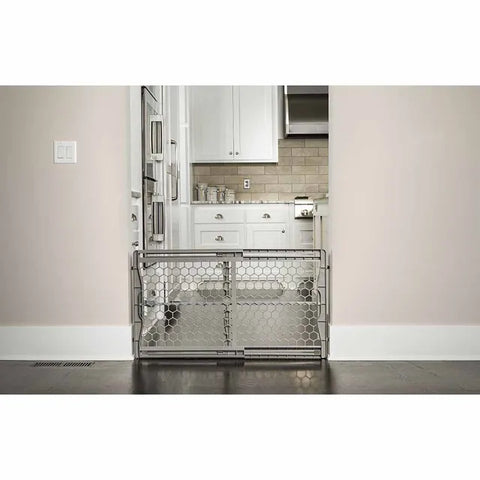 Regalo - Plastic Expandable Safety Gate - 106 X 60 Cm (Grey)