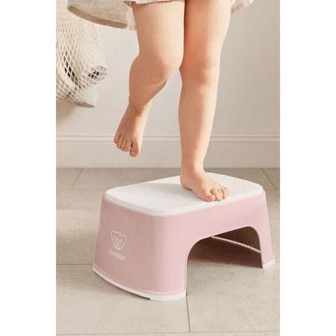 Babybjorn Step Stool (Powder Pink/White)