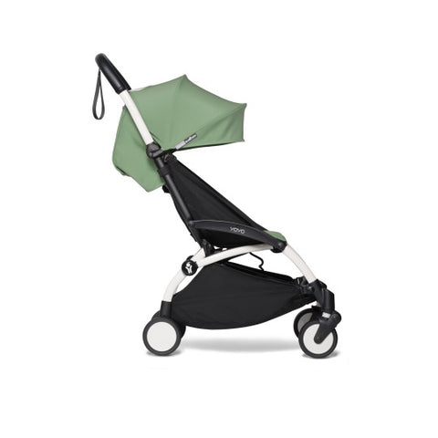 Babyzen Yoyo Connect Stroller - White Frame With Color Pack 6+ (Peppermint)