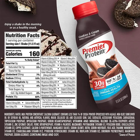 Premier Protein Cookies & Cream 340ml