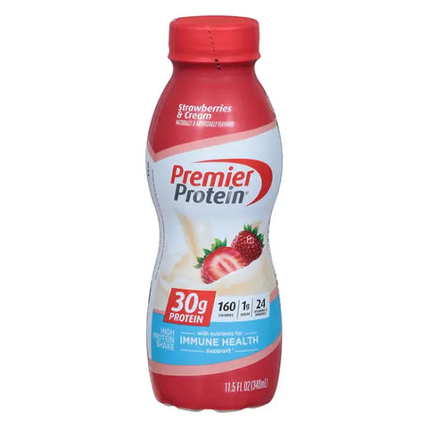 Premier Protein Strawberries & Cream 340ml