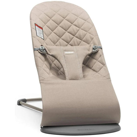 Babybjorn Bouncer Bliss - Woven (Sand Grey)