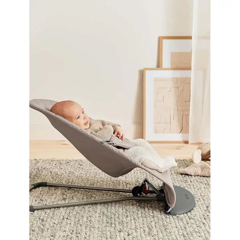 Babybjorn Bouncer Bliss - Woven (Sand Grey)