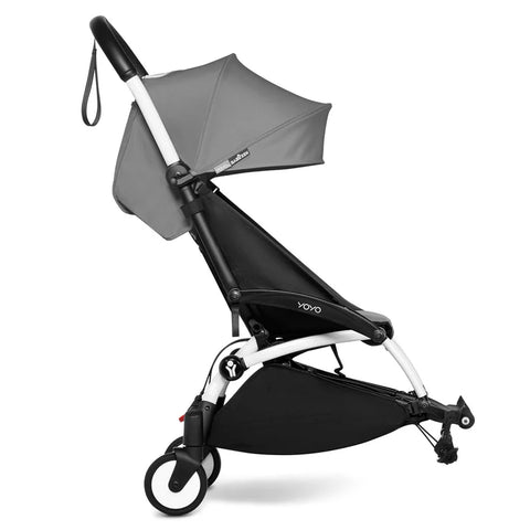 Babyzen Yoyo Connect Stroller - White Frame With Color Pack 6+ (Grey)