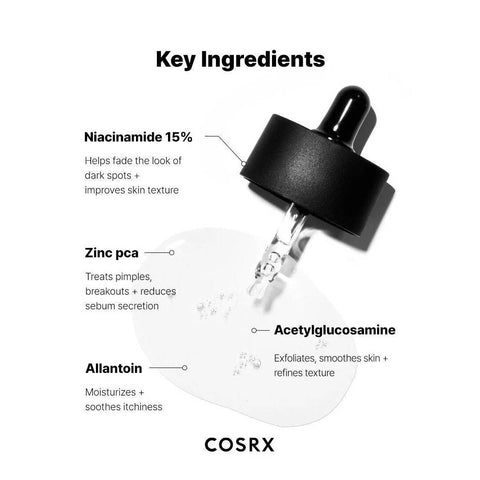 Cosrx سيروم النياسيناميد 15 20 مل