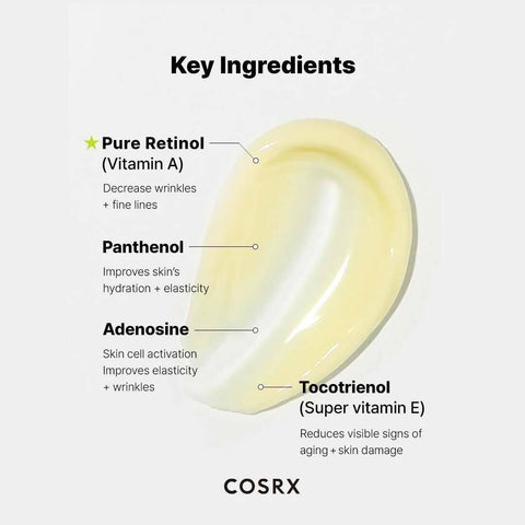 Cosrx كريم الريتينول 0.1 20 مل