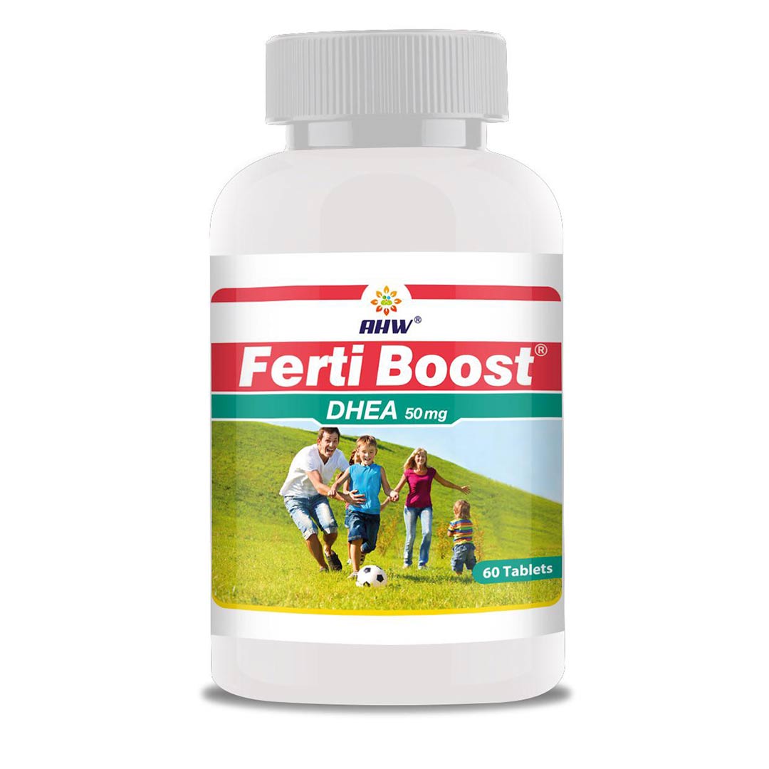 AHW Ferti Boost - DHEA 50mg 60 Tab | Women's Health AHW Ferti Boost - DHEA 50mg 60 Tab | Women's Health